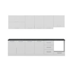 Minar 300 Cm Mutfak Dolabı Beyaz 300-B9