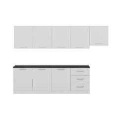 Minar 300 Cm Mutfak Dolabı Beyaz 300-B11