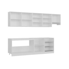 Minar 300 Cm Mutfak Dolabı Beyaz 300-B11