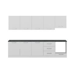 Minar 300 Cm Mutfak Dolabı Beyaz 300-B12