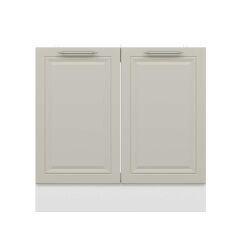 Alvinka Mutfak Modül Mbr_C Alt 2K 90Cm Evye Dolap Beyaz Kumtaşı