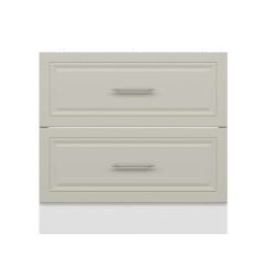 Alvinka Mutfak Modül Mbr_C Alt 2Ç 90Cm Evye Dolap Beyaz Kumtaşı Mdf