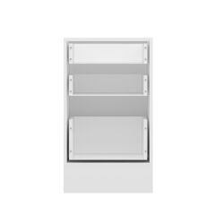 Alvinka Mutfak Modül Mbr_A Alt 3Ç1B2K 50Cm Dolap Beyaz Antrasit