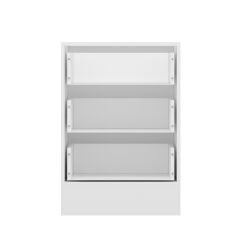 Alvinka Mutfak Modül Mbr_A Alt 3Ç Nray 60Cm Dolap Beyaz Antrasit