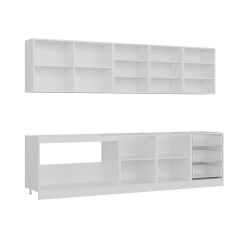 Minar 300 Cm Mutfak Dolabı Beyaz Dore 300-D3