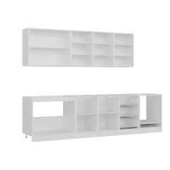 Minar 300 Cm Mutfak Dolabı Beyaz Dore 300-D4