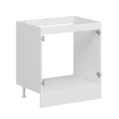 Alvinka Mutfak Modül Mbr_C Alt 2K 80Cm Evye Dolap Beyaz Kumtaşı Suntalam