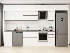 Alvinka 380X240 Cm High Gloss Mutfak Dolabı Mb-E90S50S40-2