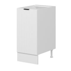 Alvinka Mutfak Modül Mbr_B Alt 1K1R 40Cm Dolap Beyaz Beyaz Mdf