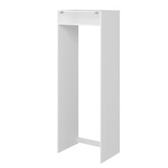 Alvinka Mutfak Modül Mbr_A 80-H222Cm Buzdolabı Beyaz Antrasit