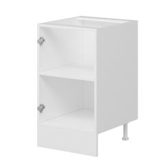 Alvinka Mutfak Modül Mbr_B Alt 1K1R 50Cm Dolap Beyaz Beyaz Mdf