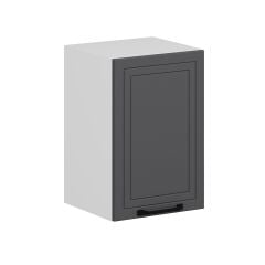 Alvinka Mutfak Modül Mbr_A Üst 1Dk1R 40-H60Cm Dolap Beyaz Antrasit