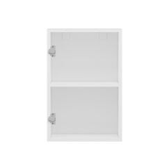 Alvinka Mutfak Modül Mbr_A Üst 1Dk1R 40-H60Cm Dolap Beyaz Antrasit