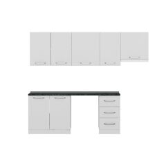 Minar 255 Cm Mutfak Dolabı Beyaz 255-B12