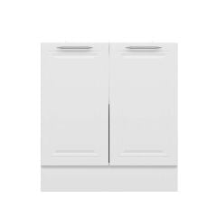 Alvinka Mutfak Modül Mbr_C Alt 2K1R 80Cm Dolap Beyaz Beyaz Suntalam