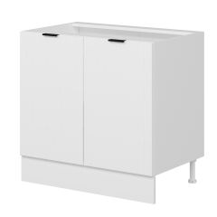 Alvinka Mutfak Modül Mbr_B Alt 2K1R 90Cm Dolap Beyaz Beyaz Suntalam