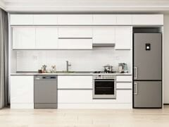 Alvinka 390X240 Cm High Gloss Mutfak Dolabı Mb-E90S60S40-1