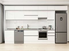 Alvinka 395X240 Cm High Gloss Mutfak Dolabı Mb-E90S60S45-1