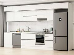 Alvinka 395X240 Cm High Gloss Mutfak Dolabı Mb-E90S60S45-1