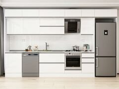 Alvinka 395X240 Cm High Gloss Mutfak Dolabı Mb-E90S60S45-2