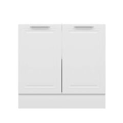 Alvinka Mutfak Modül Mbr_C Alt 2K1R 90Cm Dolap Beyaz Beyaz Suntalam