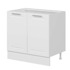 Alvinka Mutfak Modül Mbr_C Alt 2K1R 90Cm Dolap Beyaz Beyaz Suntalam