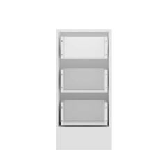 Alvinka Mutfak Modül Mbr_C Alt 3Ç Nray 40Cm Dolap Beyaz Antrasit Suntalam