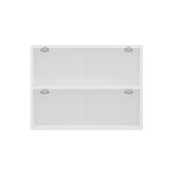 Alvinka Mutfak Modül Mbr_A Üst 2Yk1R 80-H60Cm Dolap Beyaz Antrasit