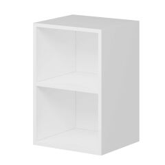 Alvinka Mutfak Modül Mbr_C Üst 1Dk1R 40-H60Cm Dolap Cam Beyaz Beyaz
