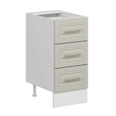 Alvinka Mutfak Modül Mbr_C Alt 3Ç Nray 40Cm Dolap Beyaz Kumtaşı Suntalam