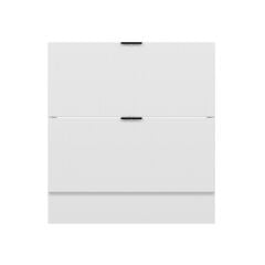 Alvinka Mutfak Modül Mbr_B Alt 2Ç 80Cm Evye Dolap Beyaz Beyaz Mdf