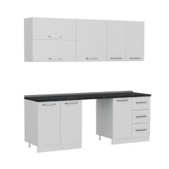 Minar 220 Cm Mutfak Dolabı Beyaz 220-B10