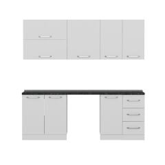 Minar 220 Cm Mutfak Dolabı Beyaz 220-B10