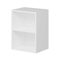 Alvinka Mutfak Modül Mbr_C Üst 1Dk1R 45-H60Cm Dolap Cam Beyaz Beyaz
