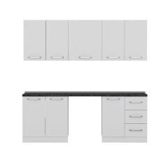 Minar 220 Cm Mutfak Dolabı Beyaz 220-B11