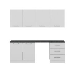 Minar 220 Cm Mutfak Dolabı Beyaz 220-B12