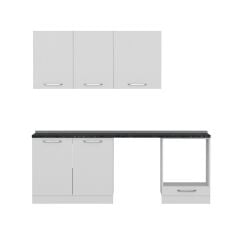 Minar 220 Cm Mutfak Dolabı Beyaz 220-B13