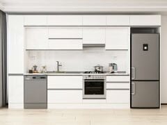 Alvinka 390X240 Cm High Gloss Mutfak Dolabı Mbb-E90B40S60-1