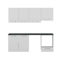 Minar 220 Cm Mutfak Dolabı Beyaz 220-B14