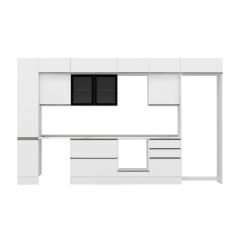 Alvinka 390X240 Cm High Gloss Mutfak Dolabı Mbb-E90B40S60-3