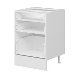 Alvinka Mutfak Modül Mbr_B Alt 3Ç1B2K Nray 60Cm Dolap Beyaz Beyaz Mdf