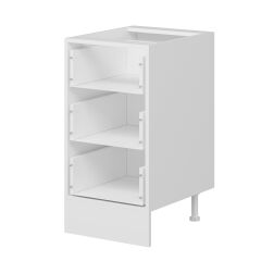 Alvinka Mutfak Modül Mbr_B Alt 3Ç Nray 45Cm Dolap Beyaz Beyaz Mdf