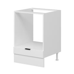 Alvinka Mutfak Modül Mbr_B Alt 1K 60Cm Ank Dolap Beyaz Beyaz Mdf