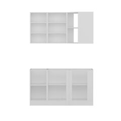 Minar 145Cm Köşe Mutfak Dolabı - Beyaz K145-B1