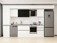 Alvinka 390X240 Cm High Gloss Mutfak Dolabı Mbb-E90B50S50-3