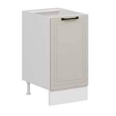 Alvinka Mutfak Modül Mbr_A Alt 1K1R 45Cm Dolap Beyaz Kumtaşı