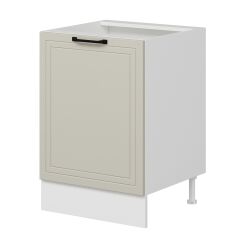 Alvinka Mutfak Modül Mbr_A Alt 1K1R 60Cm Dolap Beyaz Kumtaşı