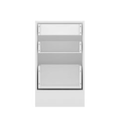 Alvinka Mutfak Modül Mbr_C Alt 3Ç1B2K Nray 50Cm Dolap Beyaz Beyaz Mdf