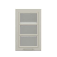 Alvinka Mutfak Modül Mbr_C Üst 1Dk2R 45-H72Cm Dolap Cam Beyaz Kumtaşı