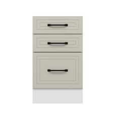 Alvinka Mutfak Modül Mbr_A Alt 3Ç1B2K Nray 50Cm Dolap Beyaz Kumtaşı